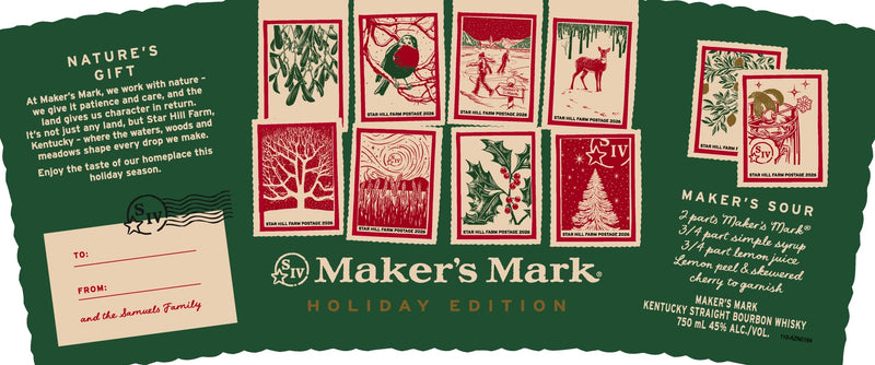 Load image into Gallery viewer, Maker’s Mark Holiday Edition Kentucky Straight Bourbon Whiskey - Main Street Liquor

