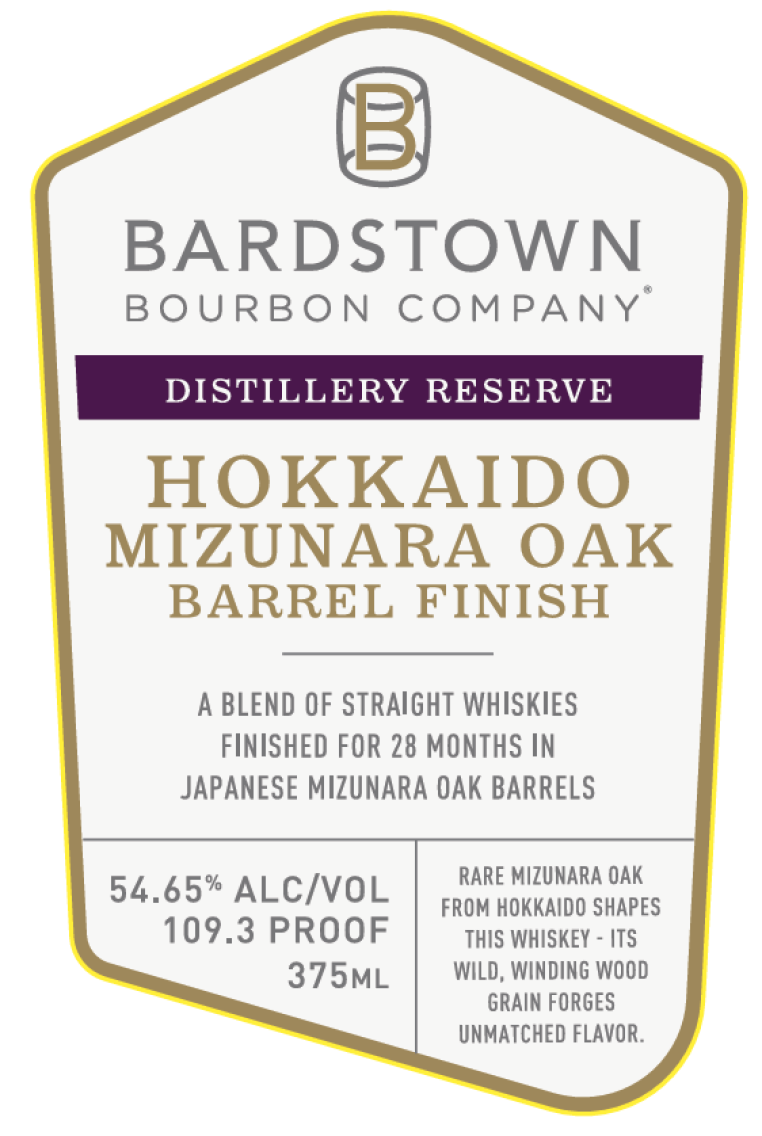 Load image into Gallery viewer, Bardstown Bourbon Hokkaido Mizunara Oak Barrel Finish Distillery Reserve 375mL
