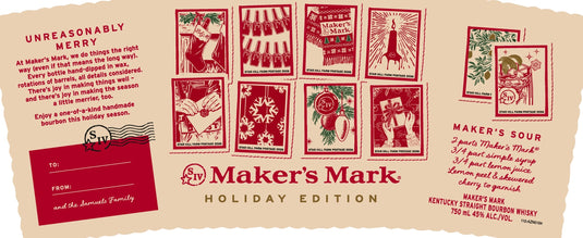 Maker’s Mark Holiday Edition Kentucky Straight Bourbon Whiskey - Main Street Liquor