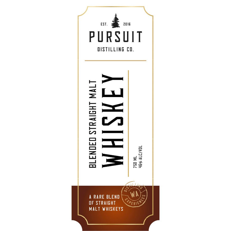 Load image into Gallery viewer, Pursuit Blended Straight Malt Whiskey - Main Street Liquor
