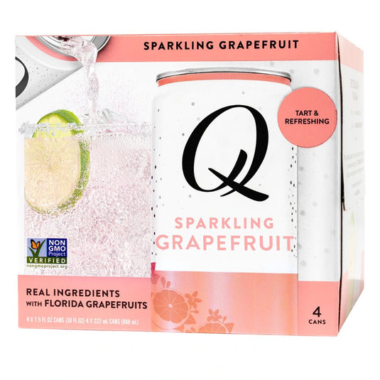 Q Sparkling Grapefruit by Joel McHale 4pk - Main Street Liquor