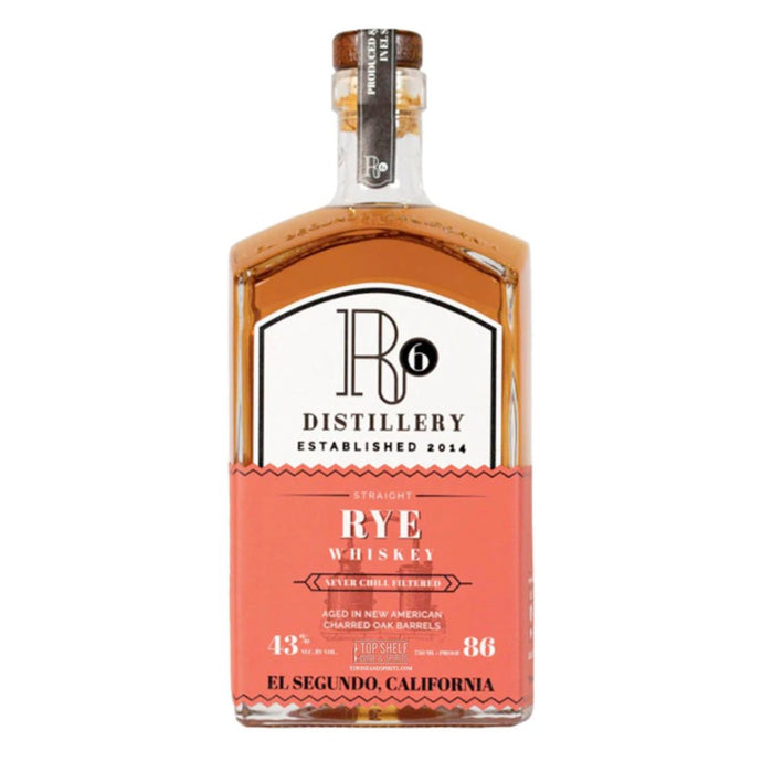 R6 Straight 4 Year Rye - Main Street Liquor