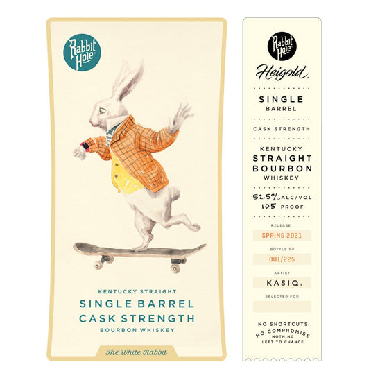 Rabbit Hole Single Barrel Cask Strength The White Rabbit - Main Street Liquor