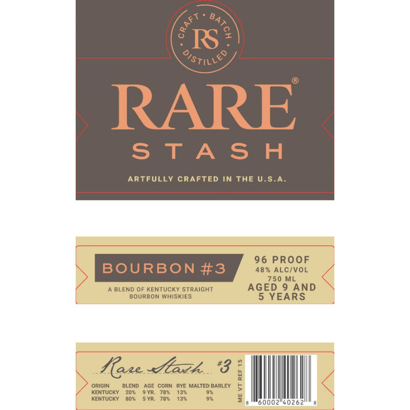 Load image into Gallery viewer, Rare Stash Bourbon #3 by Dustin Poirier - Main Street Liquor
