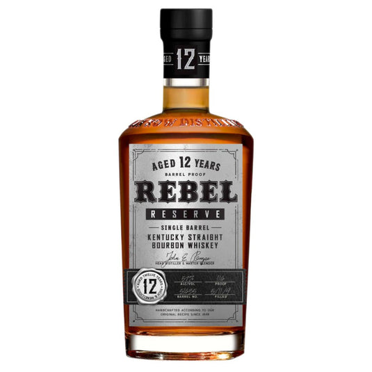 Rebel Reserve 12 Year Old Single Barrel Kentucky Straight Bourbon - Main Street Liquor