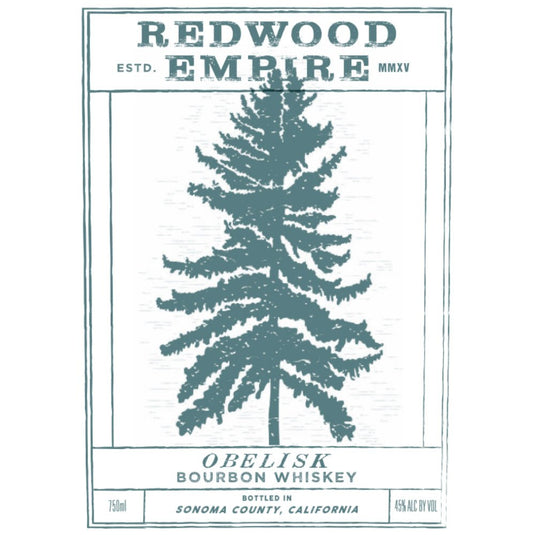 Redwood Empire Obelisk Bourbon - Main Street Liquor