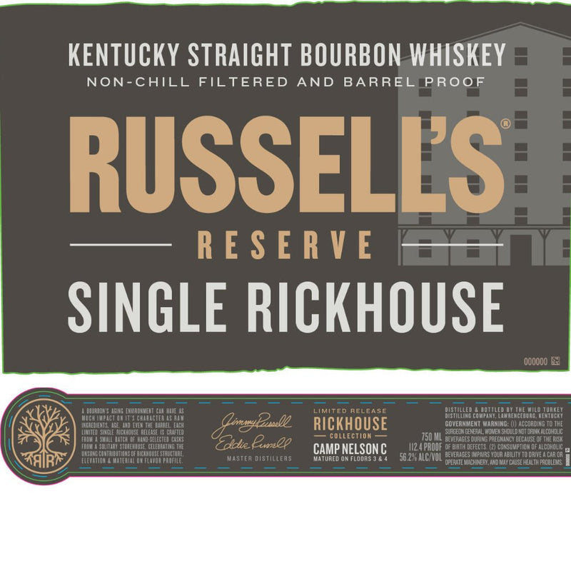 Load image into Gallery viewer, Russell’s Reserve Single Rickhouse Collection Camp Nelson C - Main Street Liquor
