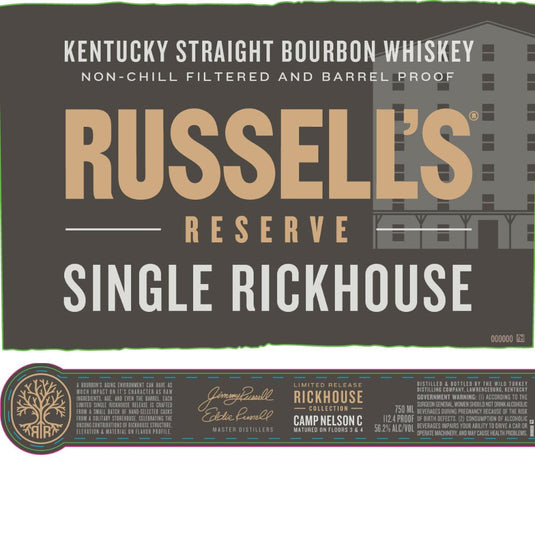 Russell’s Reserve Single Rickhouse Collection Camp Nelson C - Main Street Liquor
