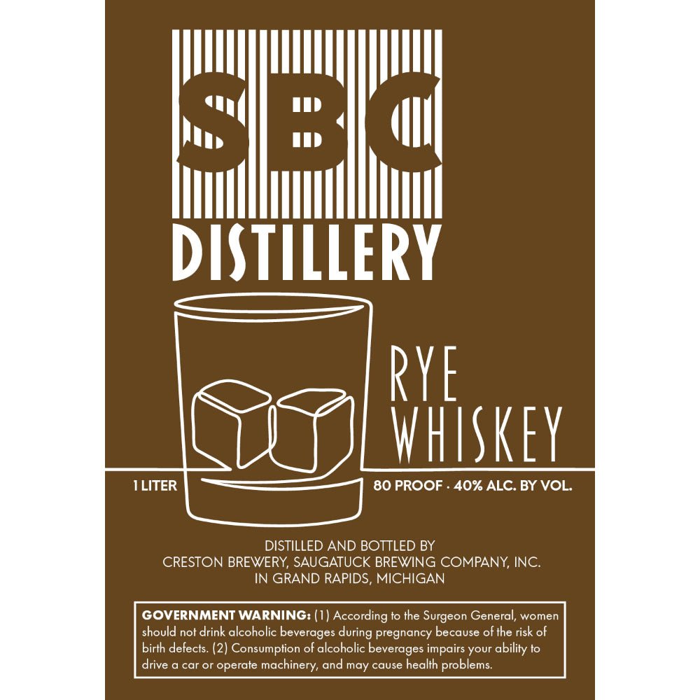 SBC Distillery Rye Whiskey – Bourbon Hunt USA
