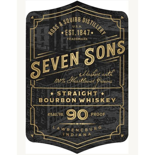 Seven Sons Straight Bourbon Whiskey - Main Street Liquor