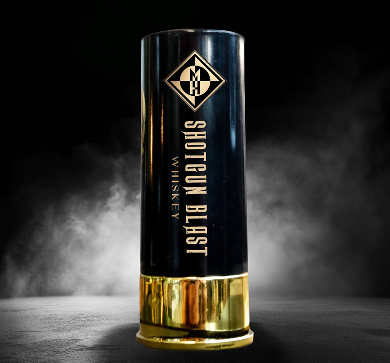 Load image into Gallery viewer, Shotgun Blast Whiskey First Edition Straight Bourbon By Machine Head (PRE - ORDER) - Main Street Liquor
