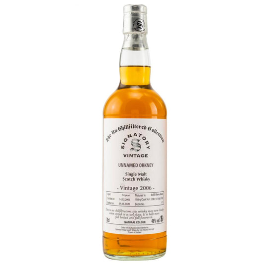 Signatory The Un - Chillfiltered Collection 14 Year Old Unnamed Orkney 2006 - Main Street Liquor