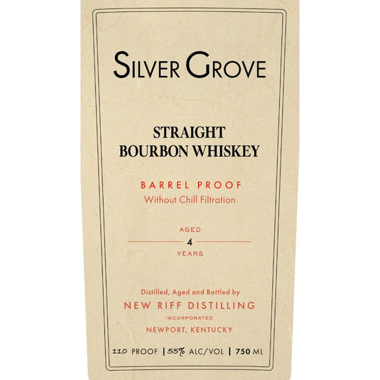 Silver Grove Barrel Proof Straight Bourbon - Main Street Liquor