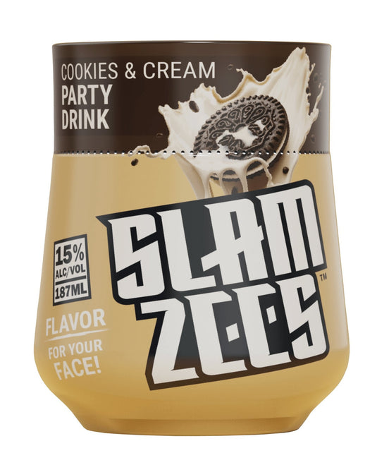 SLAMZEES Cookies & Cream 187ml - Main Street Liquor