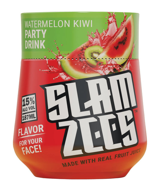 SLAMZEES Watermelon Kiwi 187ml - Main Street Liquor