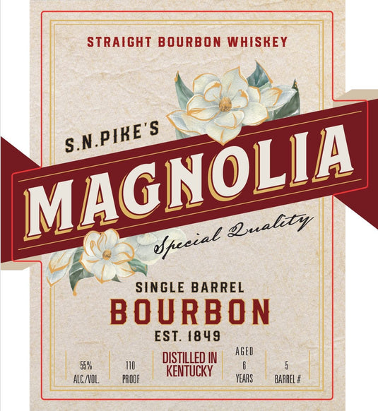 S.N. Pike's Magnolia Single Barrel Bourbon - Main Street Liquor