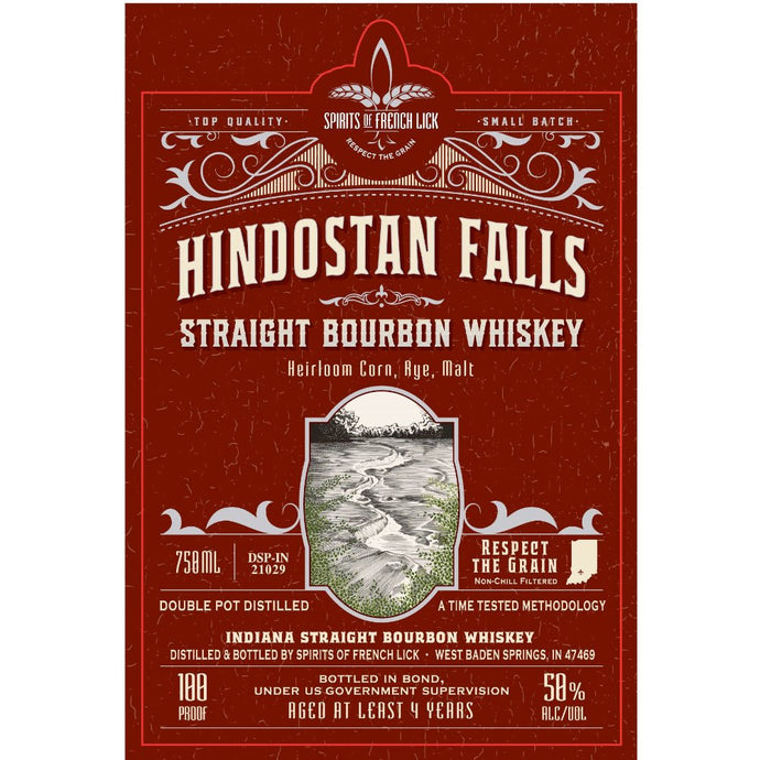 Spirits of French Lick Hindostan Falls Bourbon - Main Street Liquor