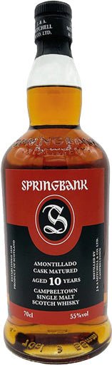 Springbank 10 Year Old Amontillado Cask Single Malt Whisky 700ml - Main Street Liquor