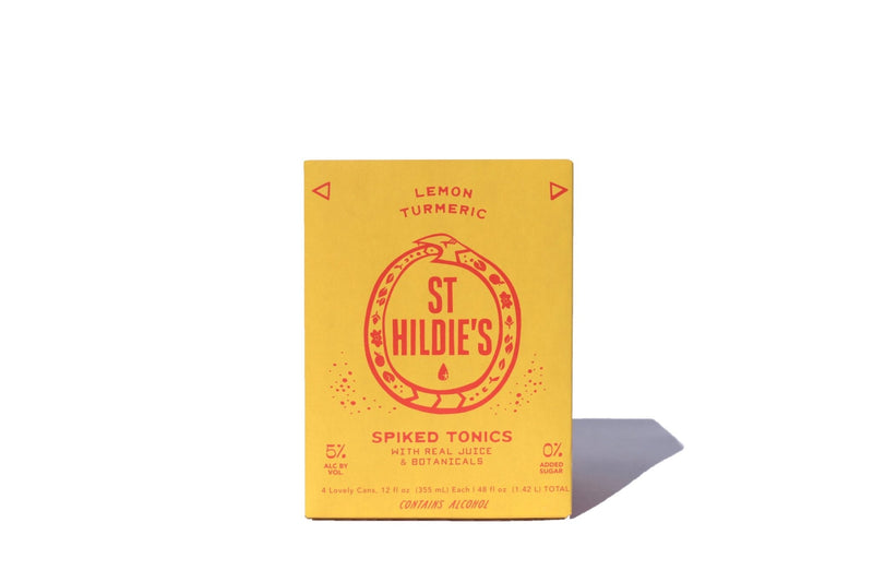 Load image into Gallery viewer, St Hildie&#39;s Lemon Turmeric Spiked Tonics - Main Street Liquor
