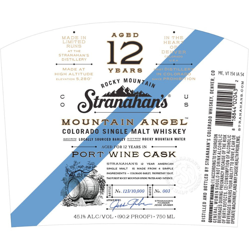 Load image into Gallery viewer, Stranahan’s Mountain Angel 12 Year Old Port Wine Cask - Main Street Liquor
