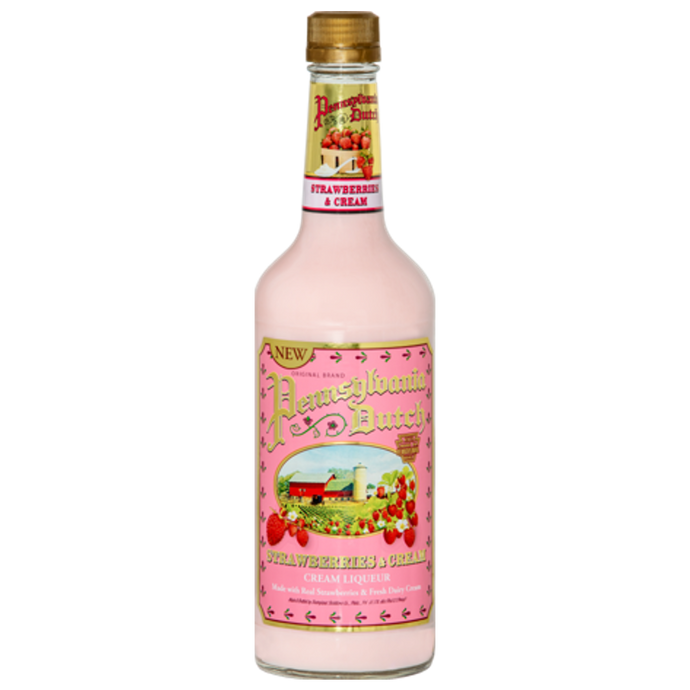 Pennsylvania Dutch Strawberries & Cream - Cream Liqueur (750ml)