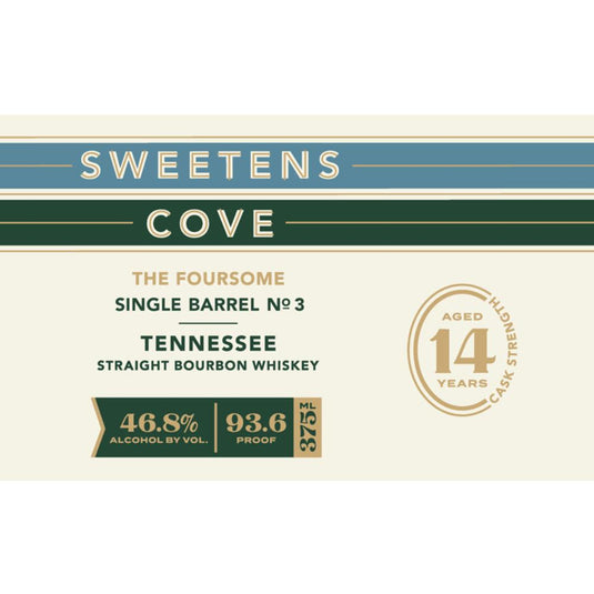 Sweetens Cove The Foursome Single Barrel No. 3 - Main Street Liquor