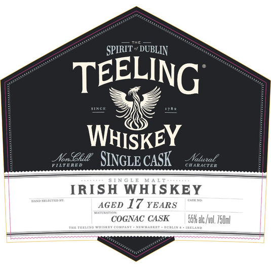 Teeling Single Cask Irish Whiskey 17 Year Old Cognac Cask - Main Street Liquor