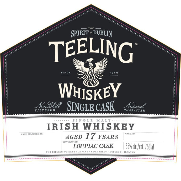Teeling Single Cask Irish Whiskey 17 Year Old Loupiac Cask - Main Street Liquor