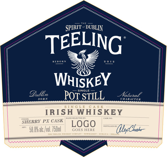 Teeling Single Cask Sherry PX Cask Irish Whiskey 750ml