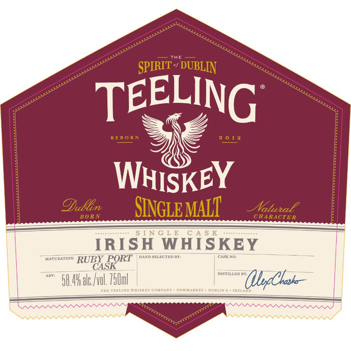 Teeling Single Malt Irish Whiskey Ruby Port Cask - Main Street Liquor