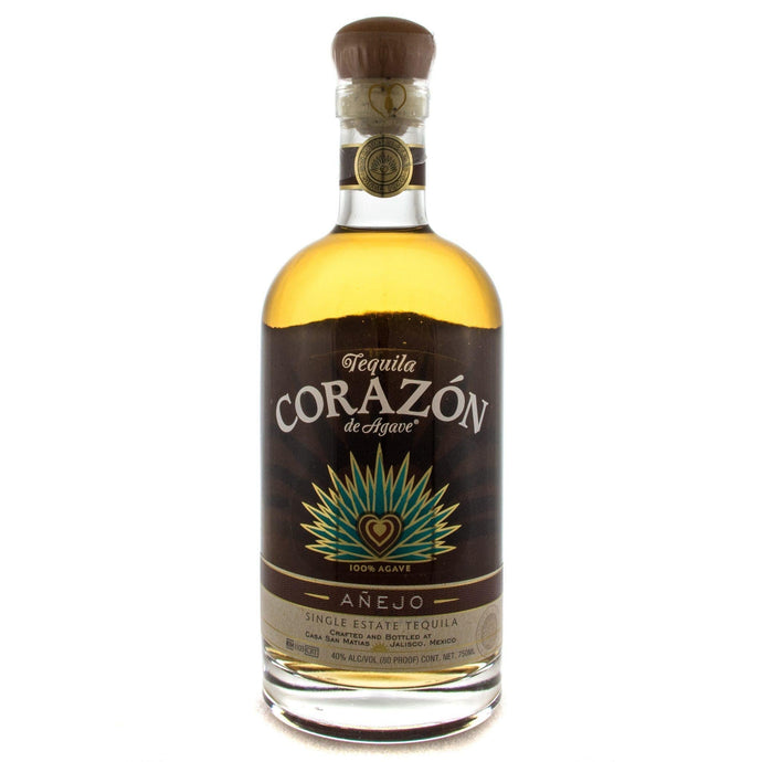 Tequila Corazon De Agave Anejo - Main Street Liquor