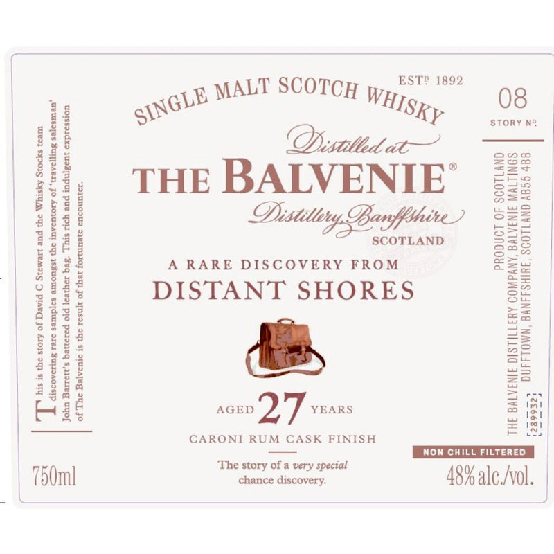 Load image into Gallery viewer, The Balvenie A Rare Discovery From Distant Shores 27 Year Old - Main Street Liquor
