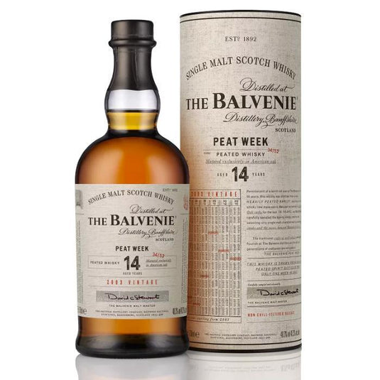 The Balvenie The Week Of Peat 14 Year Old - Main Street Liquor
