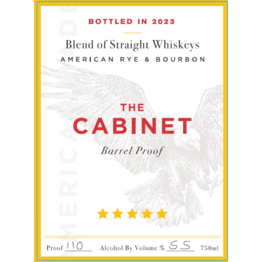 The Cabinet Barrel Proof Blended Whiskey 2023 Edition - Main Street Liquor