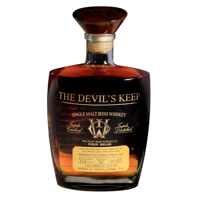 Devils Keep Tyler The Devil's Keep Single Malt Irish Whiskey – Bourbon Hunt USA