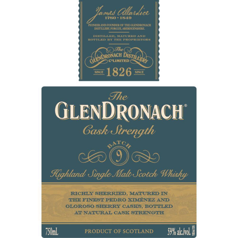 Load image into Gallery viewer, The Glendronach Cask Strength Batch 9 - Main Street Liquor
