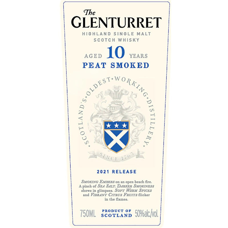 Load image into Gallery viewer, The Glenturret 10 Year Old Peat Smoked 2021 Release - Main Street Liquor
