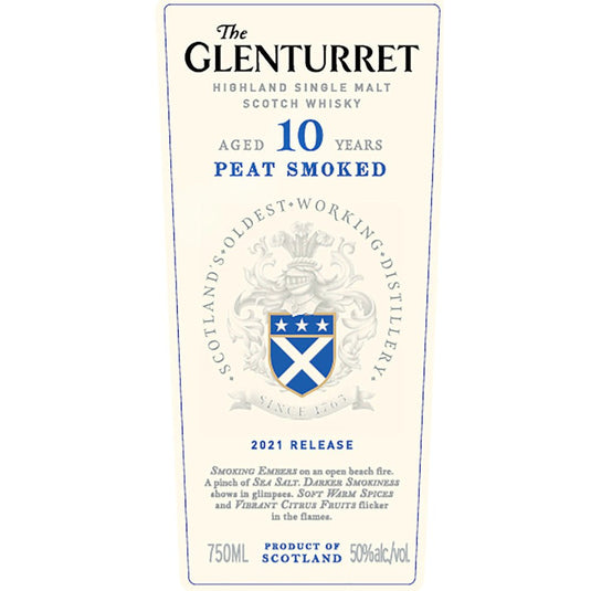 The Glenturret 10 Year Old Peat Smoked 2021 Release - Main Street Liquor