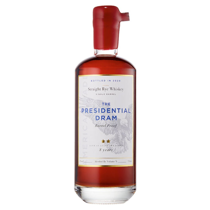The Presidential Dram 8 Year Old Barrel Proof 2020 Release - Main Street Liquor