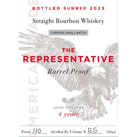The Representative Barrel Proof 4 Year Old Bourbon Summer 2023 Release - Main Street Liquor