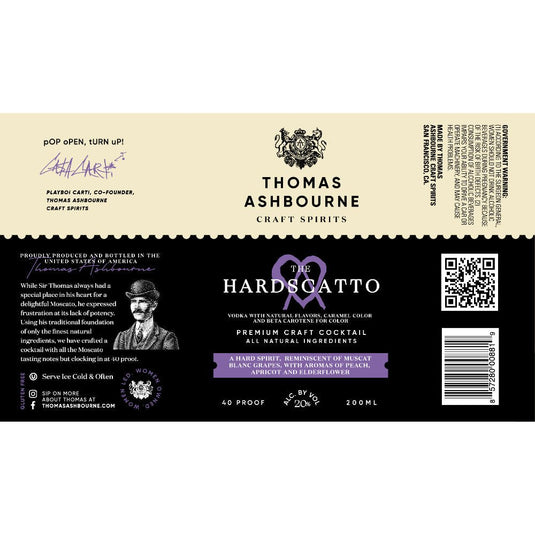 Thomas Ashbourne The Hardscatto by Playboi Carti - Main Street Liquor