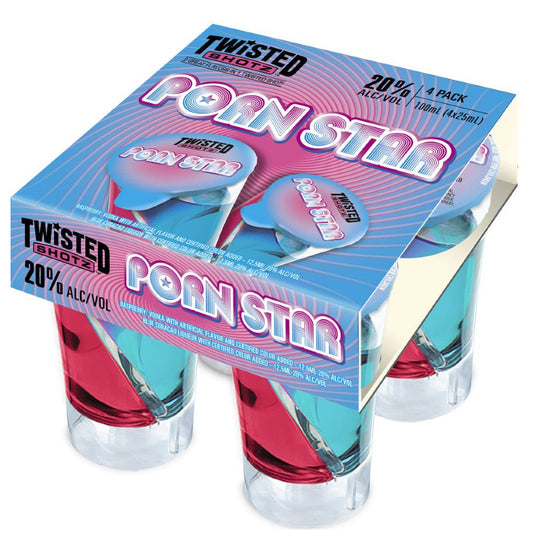 Twisted Shotz Porn Star (4pk) - Main Street Liquor