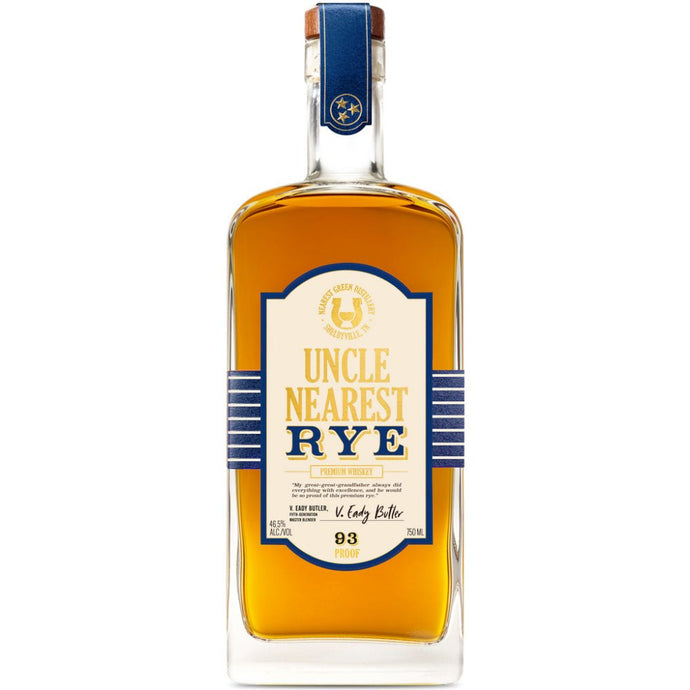 Uncle Nearest Rye Whiskey - Main Street Liquor