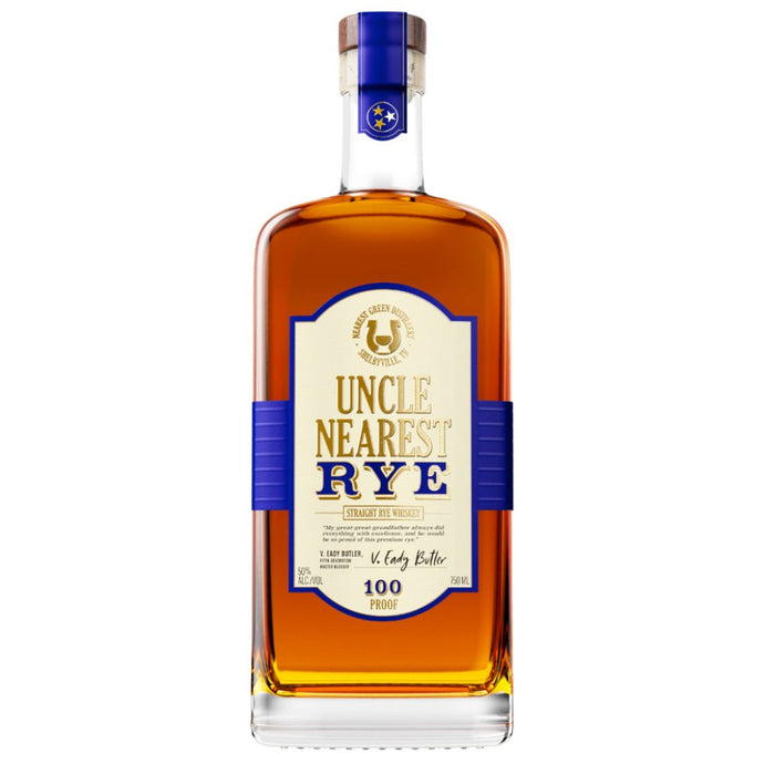 Uncle Nearest Straight Rye 100 Proof - Main Street Liquor
