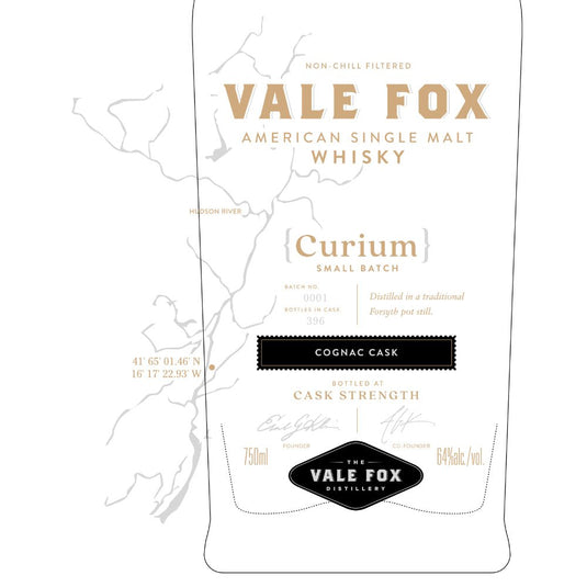 Vale Fox Curium American Single Malt Whisky Cognac Cask - Main Street Liquor