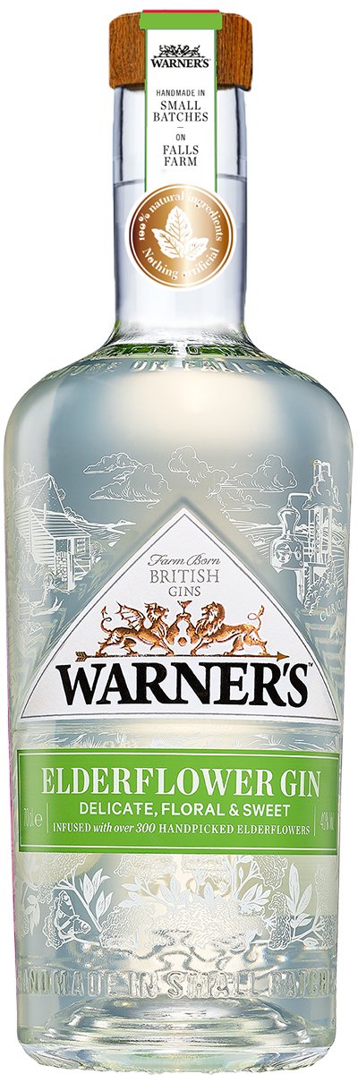 Load image into Gallery viewer, Warner's ELDERFLOWER GIN - Main Street Liquor
