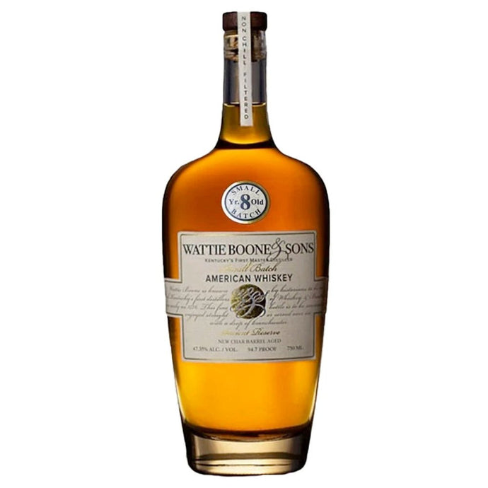 Wattie Boone & Sons 8 Year Small Batch American Whiskey - Main Street Liquor