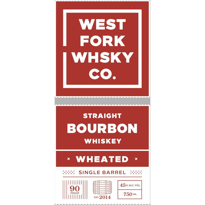 Westfork Single Barrel Wheated Straight Bourbon - Main Street Liquor