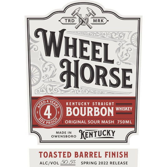 Wheel Horse 4 Year Old Toasted Barrel Finish Bourbon - Main Street Liquor