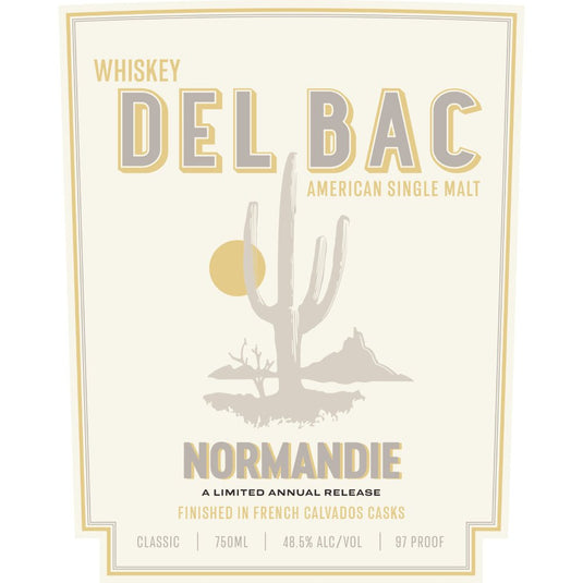 Whiskey Del Bac Normandie American Single Malt - Main Street Liquor